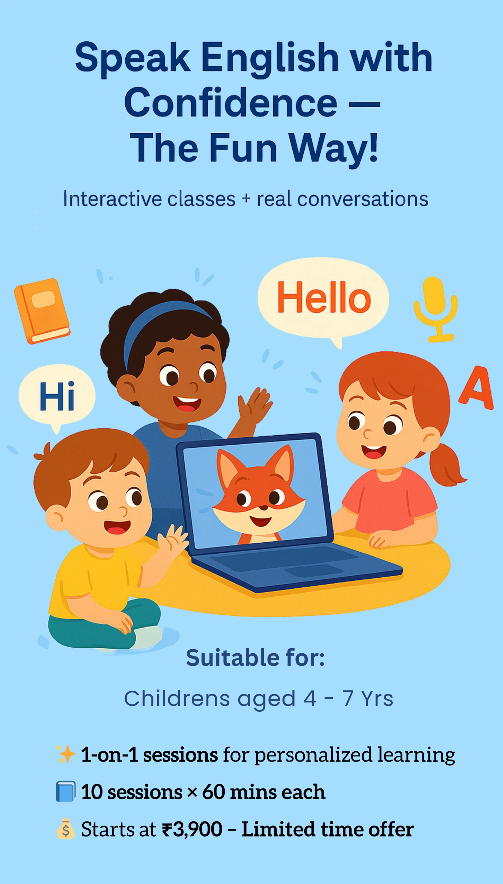 Red Fox Kids - Instructor LED Mobile