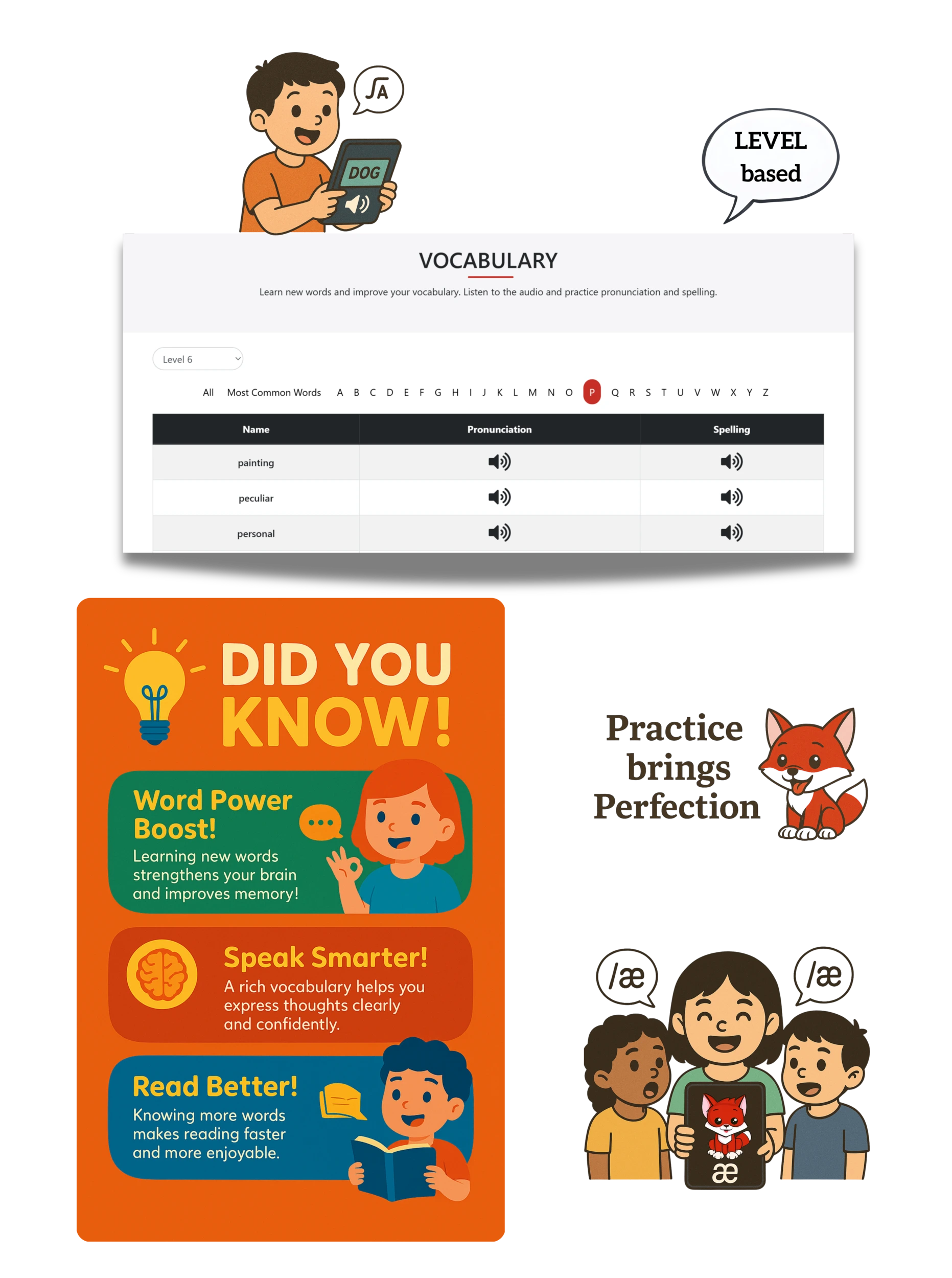 Vocabulary - Content Mobile