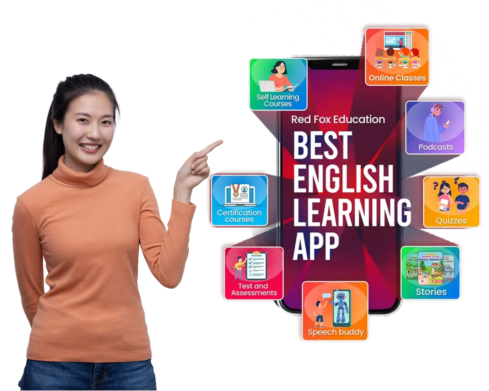 Online English learning app